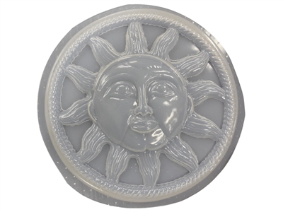Sun stepping stone concrete or plaster mold 7035 - Moldcreations
